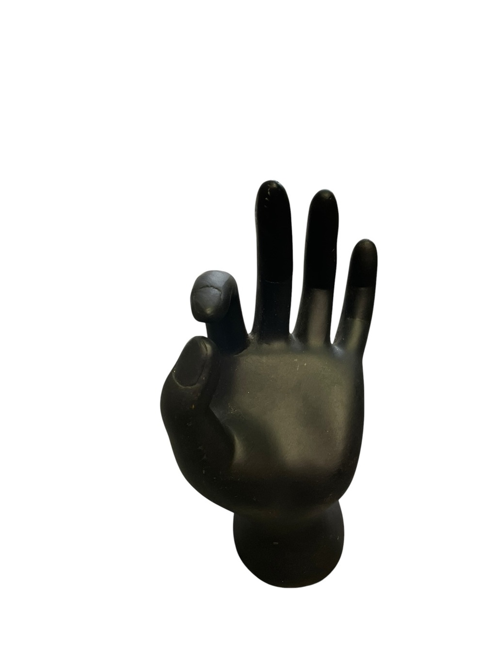 Black Hand Display Prop - Glove/Accessory Stand ring bracelet stand